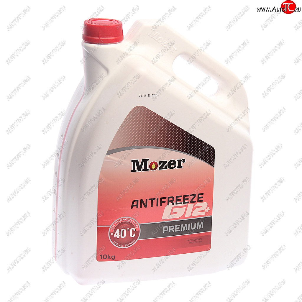 1 799 р. Антифриз красный -40C 10кг G12+ MOZER MOZER 4606468  с доставкой в г. Майкоп
