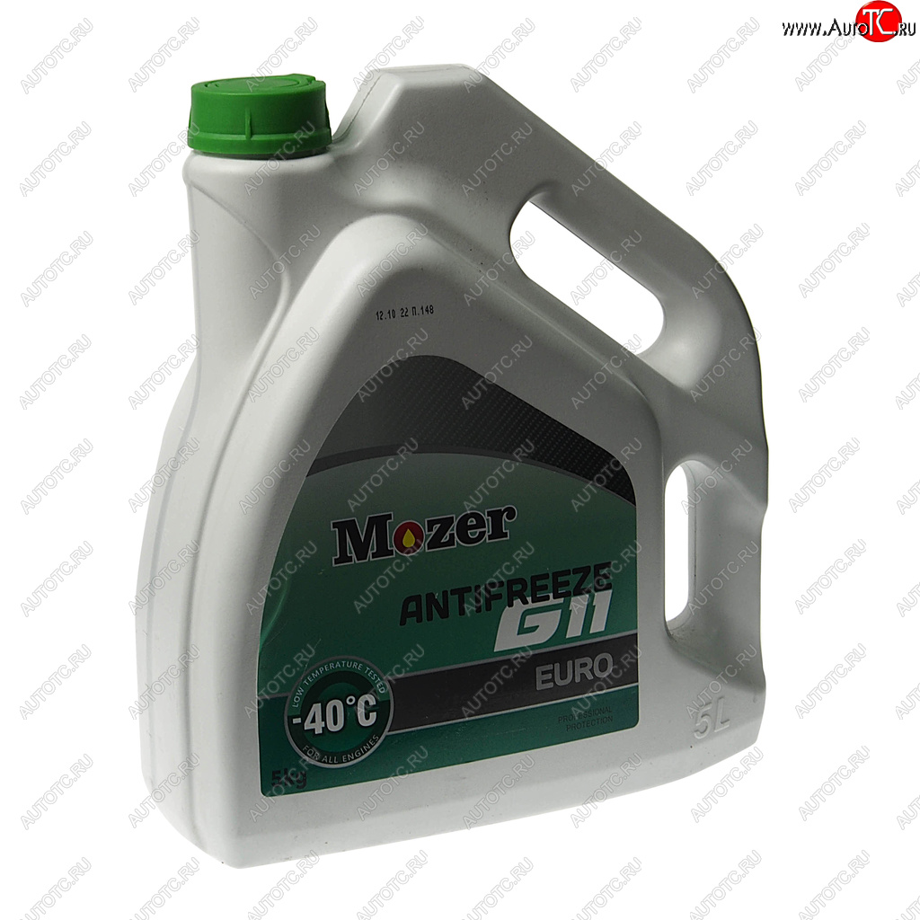 899 р. Антифриз зеленый Euro -40C 5кг G11 MOZER MOZER 4606482  с доставкой в г. Майкоп