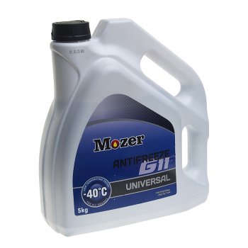 839 р. Антифриз синий Universal -40C 5кг G11 MOZER MOZER 4606772  с доставкой в г. Майкоп. Увеличить фотографию 1