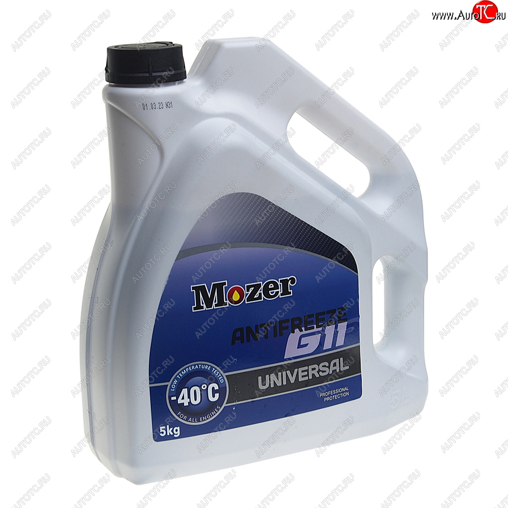 839 р. Антифриз синий Universal -40C 5кг G11 MOZER MOZER 4606772  с доставкой в г. Майкоп