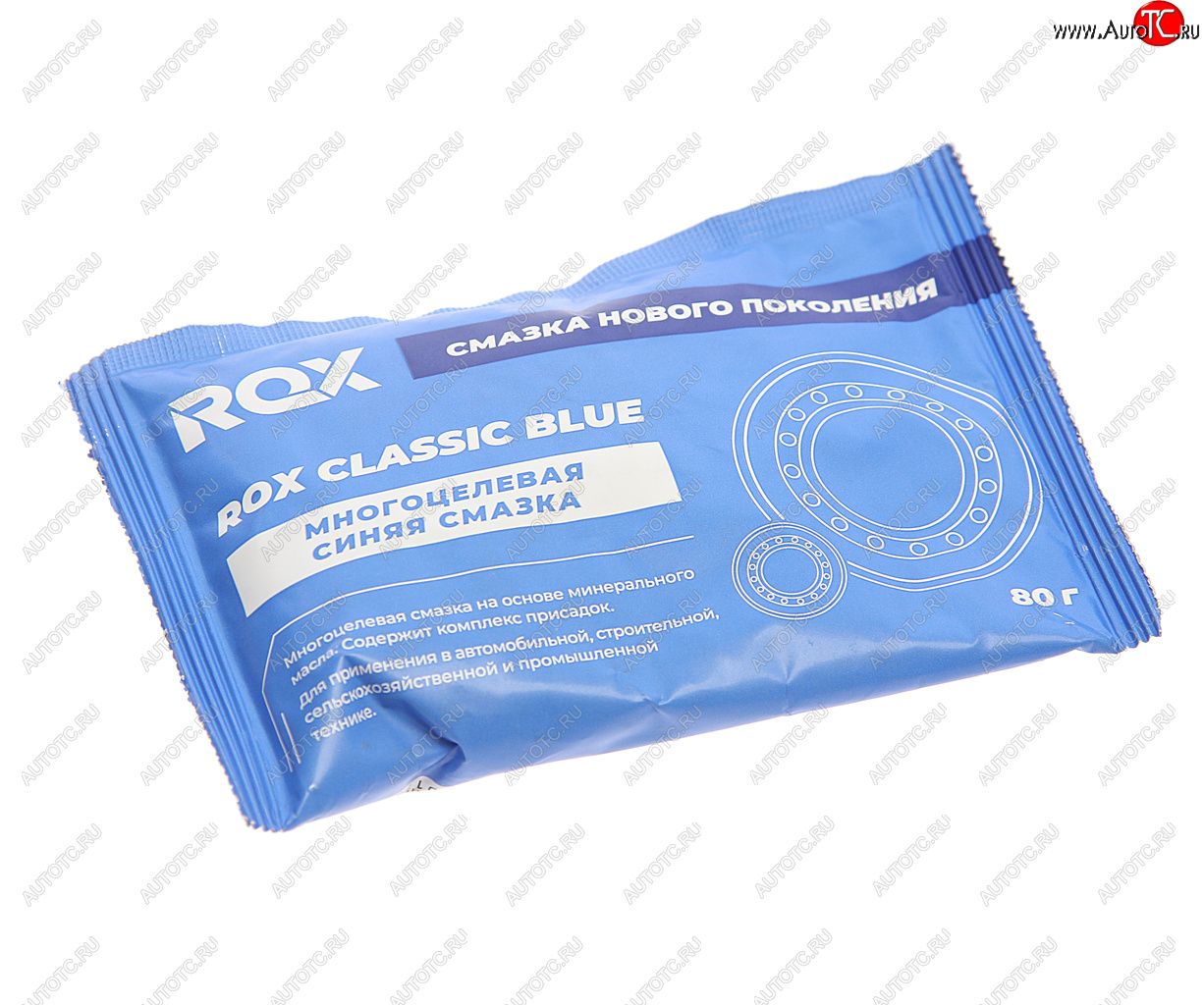 109 р. Смазка литиевая многоцелевая CLASSIC BLUE 80г (синяя) ROX ROX 4610173079355  с доставкой в г. Майкоп