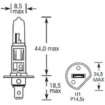 76 р. Лампа 12V H1 55W P14.5s 1550лм Стандарт TESLAFT (Россия) TESLAFT 4631111142677 TESLAFT 4631111142677  с доставкой в г. Майкоп. Увеличить фотографию 2