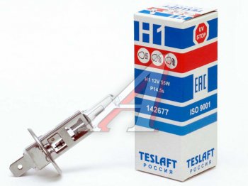 76 р. Лампа 12V H1 55W P14.5s 1550лм Стандарт TESLAFT (Россия) TESLAFT 4631111142677 TESLAFT 4631111142677  с доставкой в г. Майкоп. Увеличить фотографию 1
