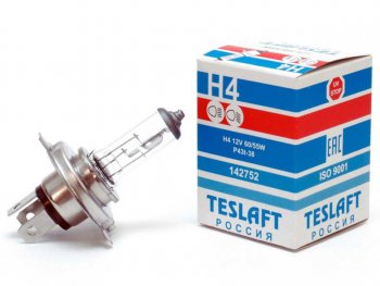 163 р. Лампа 12V H4 6055W P43t-38 16501000лм Стандарт TESLAFT (Россия) TESLAFT 4631111142752  с доставкой в г. Майкоп. Увеличить фотографию 1