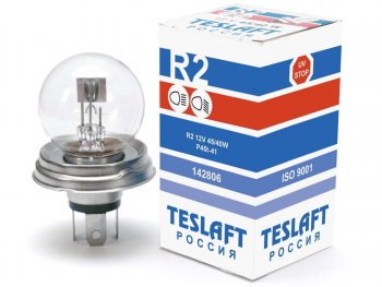 138 р. Лампа 12V R2 4540W P45t-41 1000860лм Стандарт TESLAFT (Россия) TESLAFT 4631111142806  с доставкой в г. Майкоп. Увеличить фотографию 1