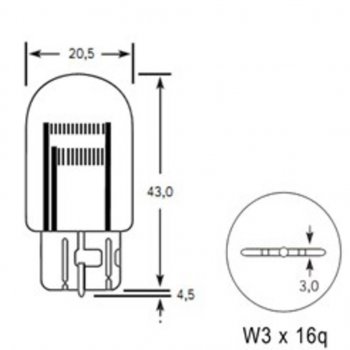 118 р. Лампа 12V W21/5W W3x16q 450/35лм Стандарт TESLAFT (Россия) TESLAFT 4631111142929 TESLAFT 4631111142929  с доставкой в г. Майкоп. Увеличить фотографию 2