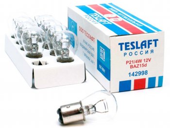 31 р. Лампа 12V P214W BAZ15d 44015лм Стандарт TESLAFT (Россия) TESLAFT 4631111142998  с доставкой в г. Майкоп. Увеличить фотографию 1