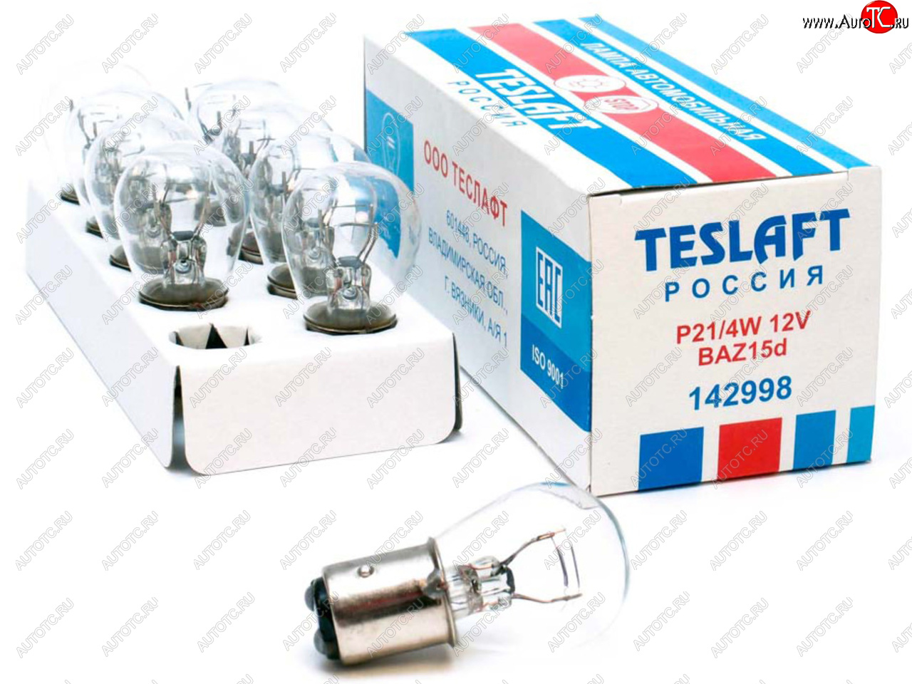 31 р. Лампа 12V P214W BAZ15d 44015лм Стандарт TESLAFT (Россия) TESLAFT 4631111142998  с доставкой в г. Майкоп