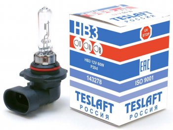 299 р. Лампа 12V HB3 65W P20d 1850лм Стандарт TESLAFT (Россия) TESLAFT 4631111143278  с доставкой в г. Майкоп. Увеличить фотографию 1