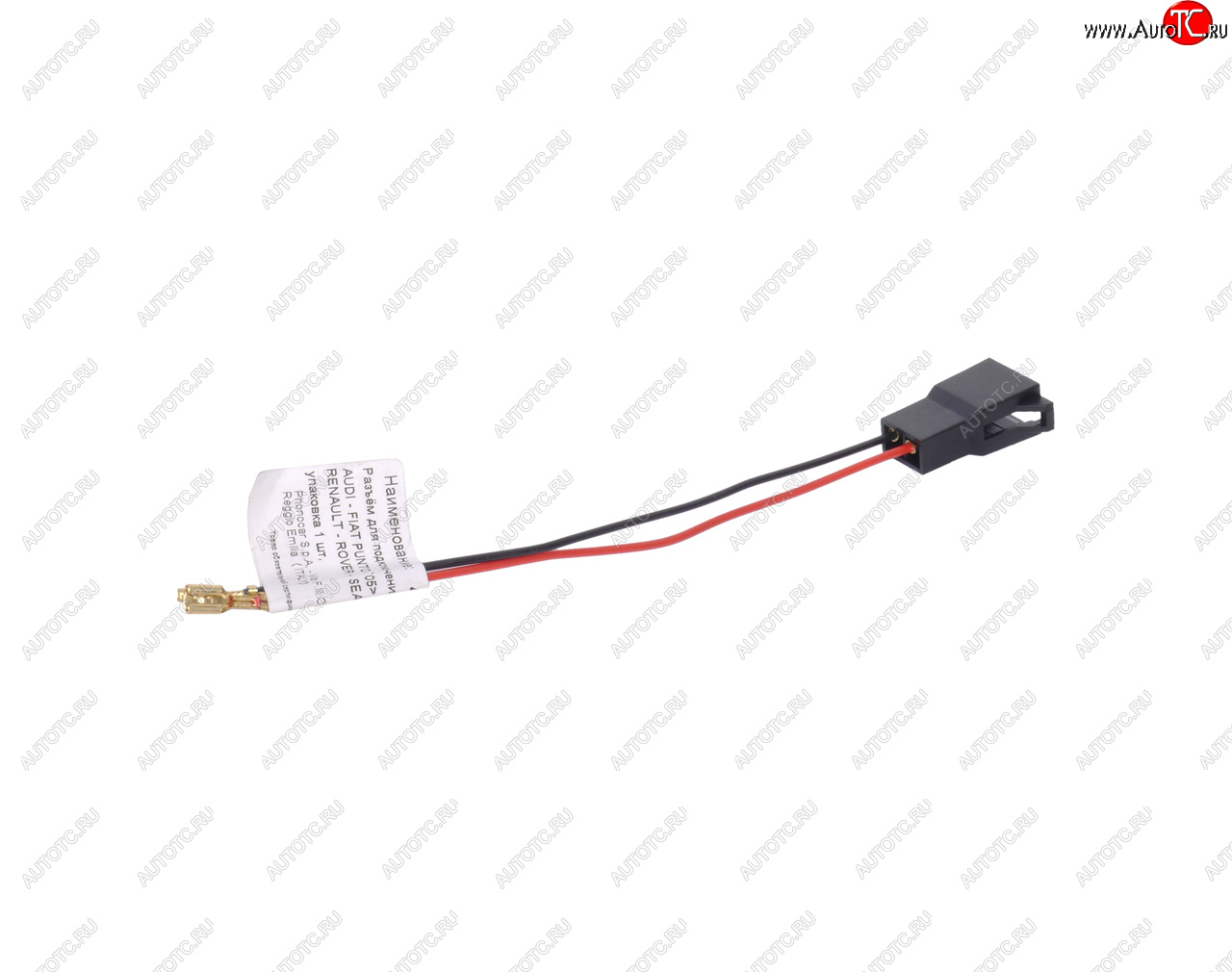 178 р. Разъем-переходник VW AUDI RENAULT OPEL ROVER (для акустики) PHONOCAR 4653.1 PHONOCAR 4653.1  с доставкой в г. Майкоп