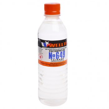 135 р. Растворитель 649 0.5л WELLTEX WELLTEX 4670007990350  с доставкой в г. Майкоп. Увеличить фотографию 1