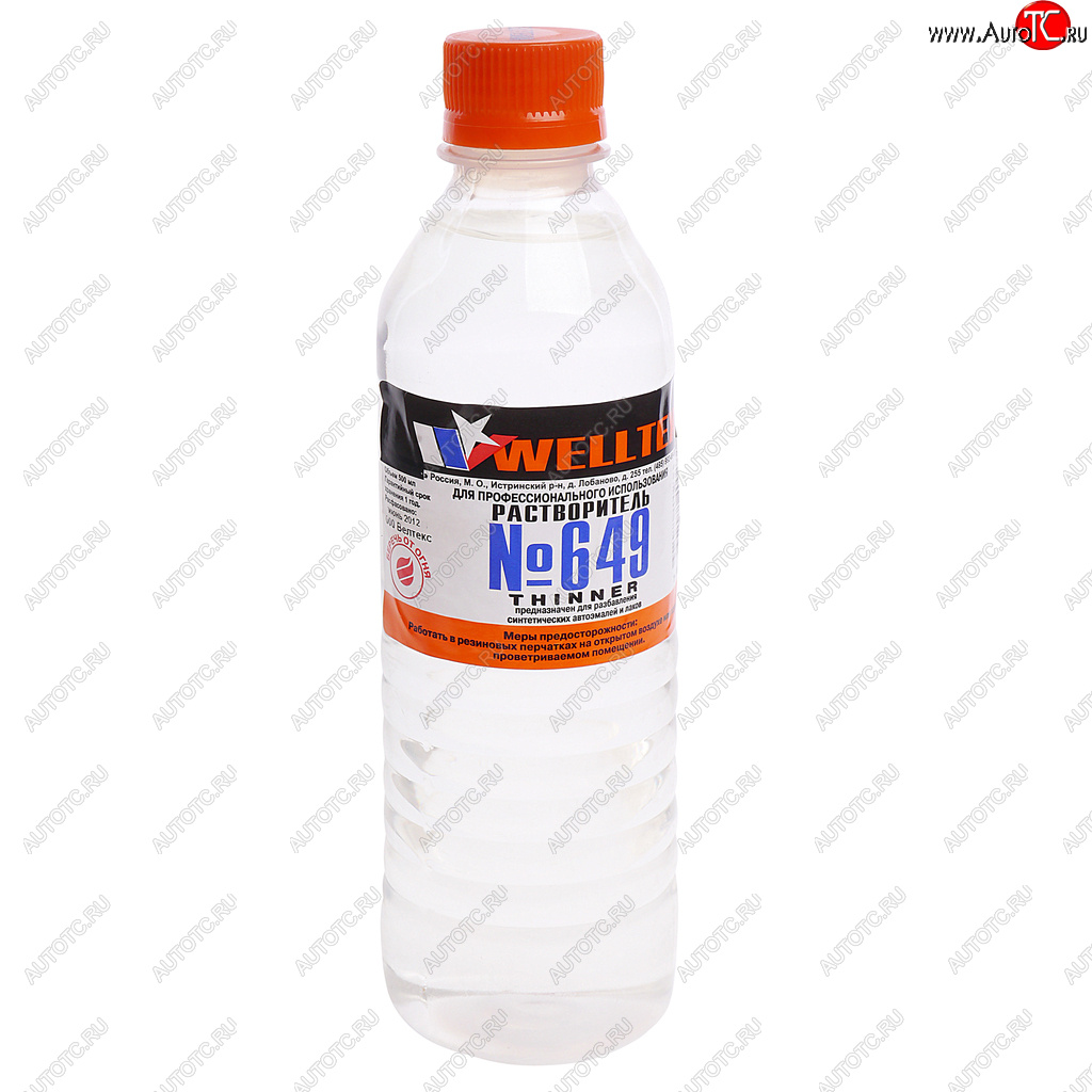 135 р. Растворитель 649 0.5л WELLTEX WELLTEX 4670007990350  с доставкой в г. Майкоп