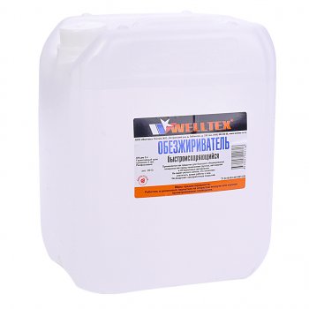 1 489 р. Обезжириватель быстроиспаряющийся 5л WELLTEX WELLTEX 4670007990718  с доставкой в г. Майкоп. Увеличить фотографию 1