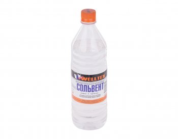 399 р. Растворитель СОЛЬВЕНТ 1л WELLTEX WELLTEX 4670007990855  с доставкой в г. Майкоп. Увеличить фотографию 1