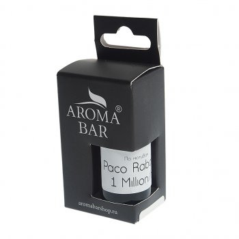 265 р. Ароматизатор масляный (Paco Rabanne 1 Million) 10мл в крафтовой коробке AROMA BAR AROMA BAR 4678597200460 (49 oilset)  с доставкой в г. Майкоп. Увеличить фотографию 1