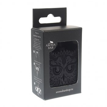 273 р. Подвеска ароматная «Сова резная» в крафтовой упаковке черная AROMA BAR AROMA BAR 4678597202303 (owlblackset)  с доставкой в г. Майкоп. Увеличить фотографию 2
