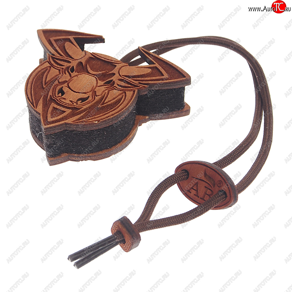 280 р. Подвеска ароматная «Бык» в крафтовой упаковке коричневая AROMA BAR AROMA BAR 4678597202631 (bullbrownset)  с доставкой в г. Майкоп