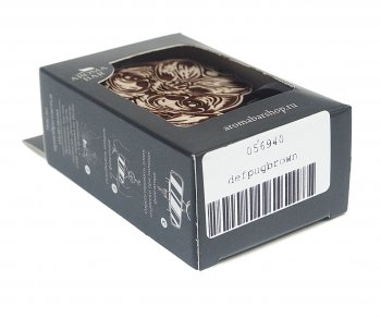 280 р. Подвеска ароматная на дефлектор на магните Мопс коричнево-белая AROMA BAR AROMA BAR 4678597209791 (defpugbrownwh)  с доставкой в г. Майкоп. Увеличить фотографию 3