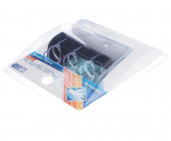 499 р. Разветвитель прикуривателя 3-х гнездовой 12-24V 2USB черный NOVA BRIGHT NOVA BRIGHT 46902  с доставкой в г. Майкоп. Увеличить фотографию 2