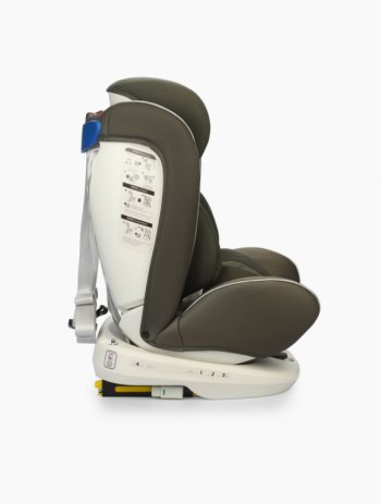 14 849 р. Автокресло детское 0-36кг (0+I-ll-IlI) 0-12лет dark green UNIX Isofix HAPPY BABY HAPPY BABY 4690624035449  с доставкой в г. Майкоп. Увеличить фотографию 4