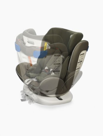 14 849 р. Автокресло детское 0-36кг (0+I-ll-IlI) 0-12лет dark green UNIX Isofix HAPPY BABY HAPPY BABY 4690624035449  с доставкой в г. Майкоп. Увеличить фотографию 8