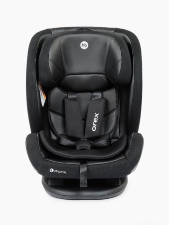 15 999 р. Автокресло детское 0-36кг (0+I-ll-IlI) 0-12лет black OREX Isofix HAPPY BABY HAPPY BABY 4690624065507  с доставкой в г. Майкоп. Увеличить фотографию 9