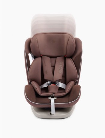 14 999 р. Автокресло детское 0-36кг (0+I-ll-IlI) 0-12лет chocolate UNIX Isofix HAPPY BABY HAPPY BABY 4690624066269  с доставкой в г. Майкоп. Увеличить фотографию 6