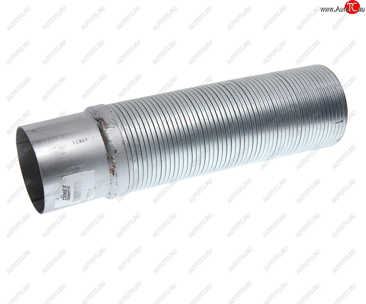 2 759 р. Гофра MAN выхлопной системы (d=111 L=415) (нерж.) с фланцем E-line DINEX DINEX 47271 DINEX 47271  с доставкой в г. Майкоп