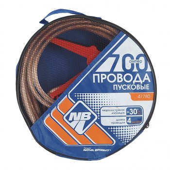 1 479 р. Провода для прикуривания 700А 4.0м NOVA BRIGHT NOVA BRIGHT 47780  с доставкой в г. Майкоп. Увеличить фотографию 2