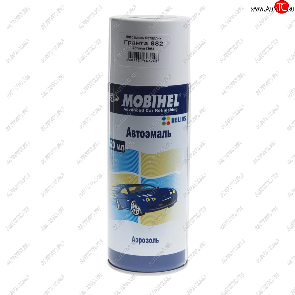 459 р. Краска 682 гранта металлик аэрозоль 520мл Helios MOBIHEL MOBIHEL 47898102а MOBIHEL 47898102а  с доставкой в г. Майкоп