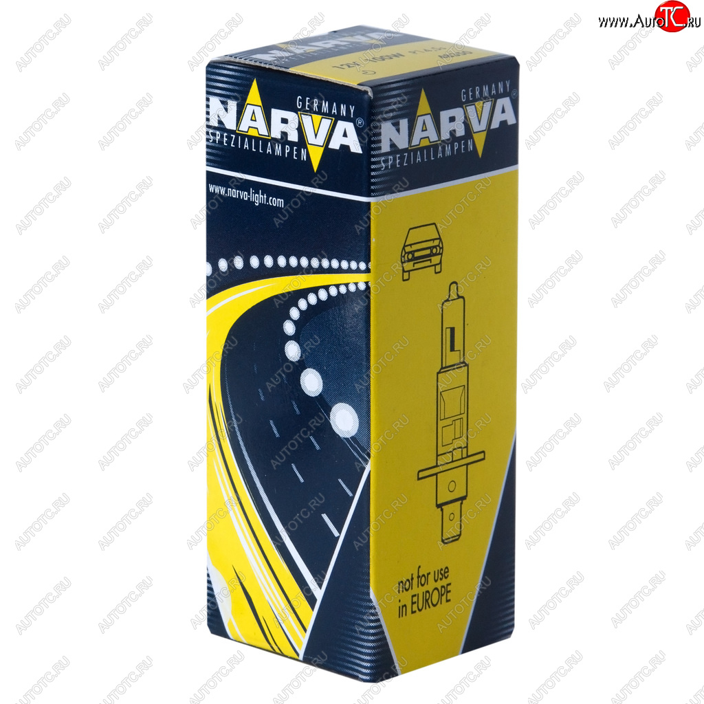 289 р. Лампа 12V H1 100W P14.5s Rallye NARVA NARVA 483503000  с доставкой в г. Майкоп