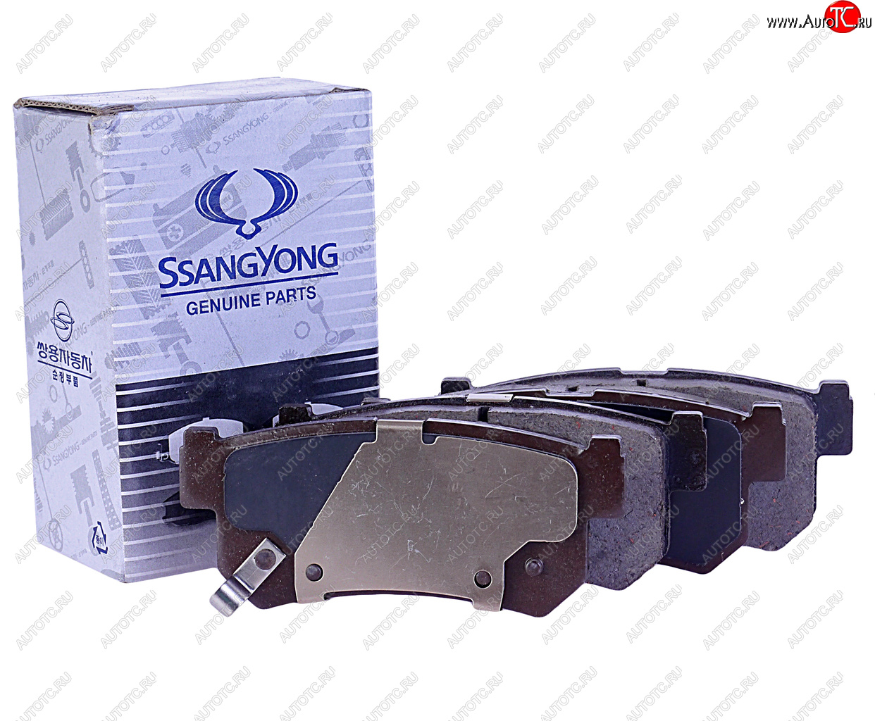 4 399 р. Колодки тормозные задние (4шт.) SSANGYONG SSANGYONG Rexton Y250 (2006-2012)  с доставкой в г. Майкоп