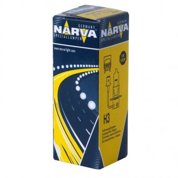 196 р. Лампа 24V H3 70W PK22s Standard NARVA NARVA 487003000  с доставкой в г. Майкоп. Увеличить фотографию 1