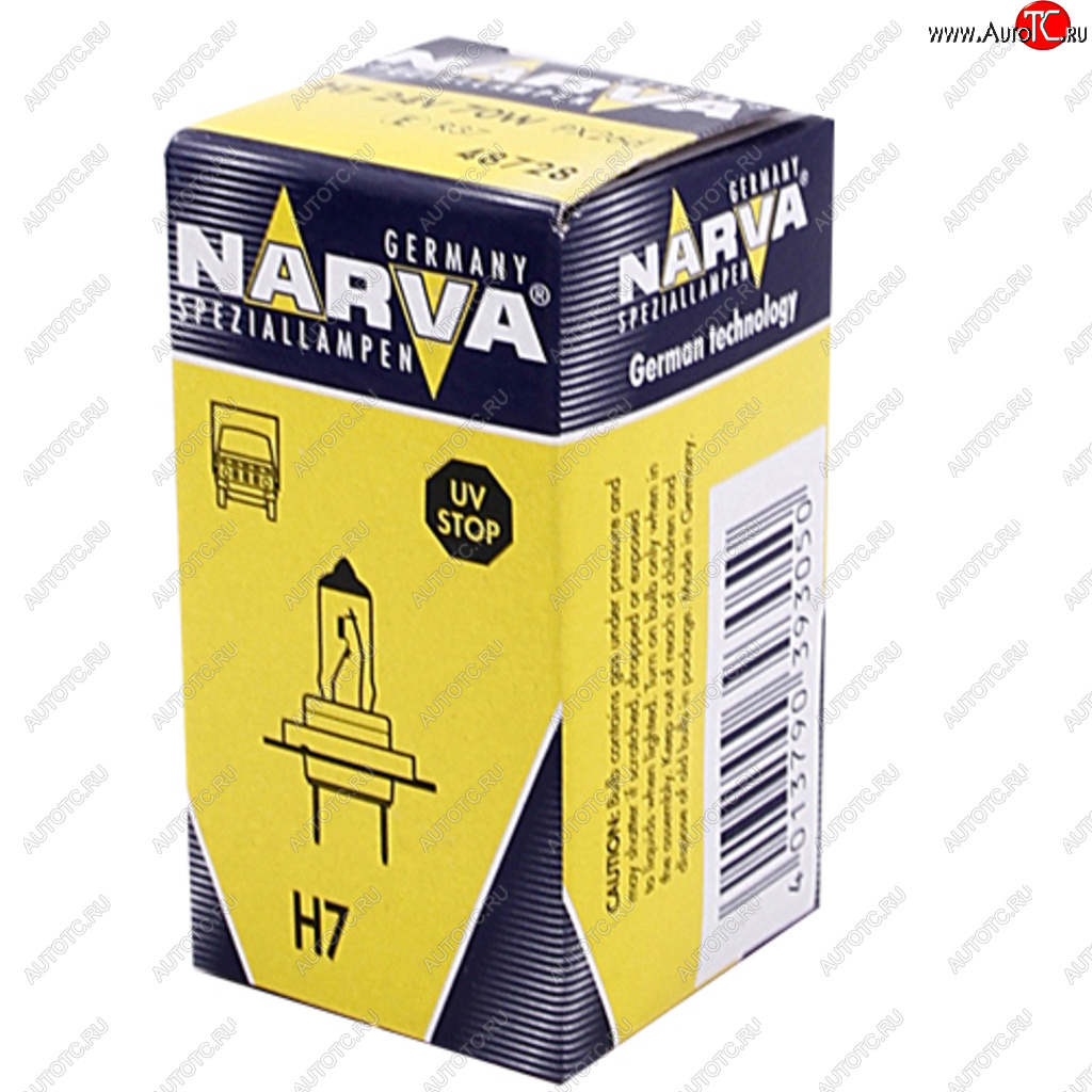 669 р. Лампа 24V H7 70W PX26d Standard NARVA NARVA 487283000  с доставкой в г. Майкоп