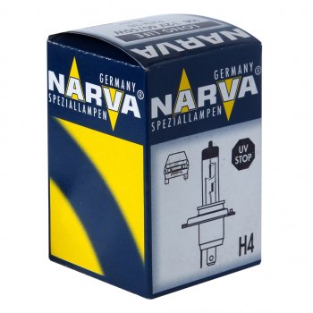 419 р. Лампа 12V H4 6055W P43t-38 Long Life NARVA NARVA 488893000  с доставкой в г. Майкоп. Увеличить фотографию 1