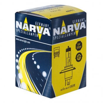 499 р. Лампа 24V H4 10090W P43t-38 Rallye NARVA NARVA 489913000  с доставкой в г. Майкоп. Увеличить фотографию 1