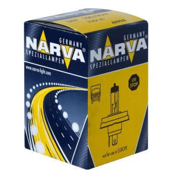 499 р. Лампа 24V H4 10090W P45t-41 Rallye NARVA NARVA 489943000  с доставкой в г. Майкоп. Увеличить фотографию 1