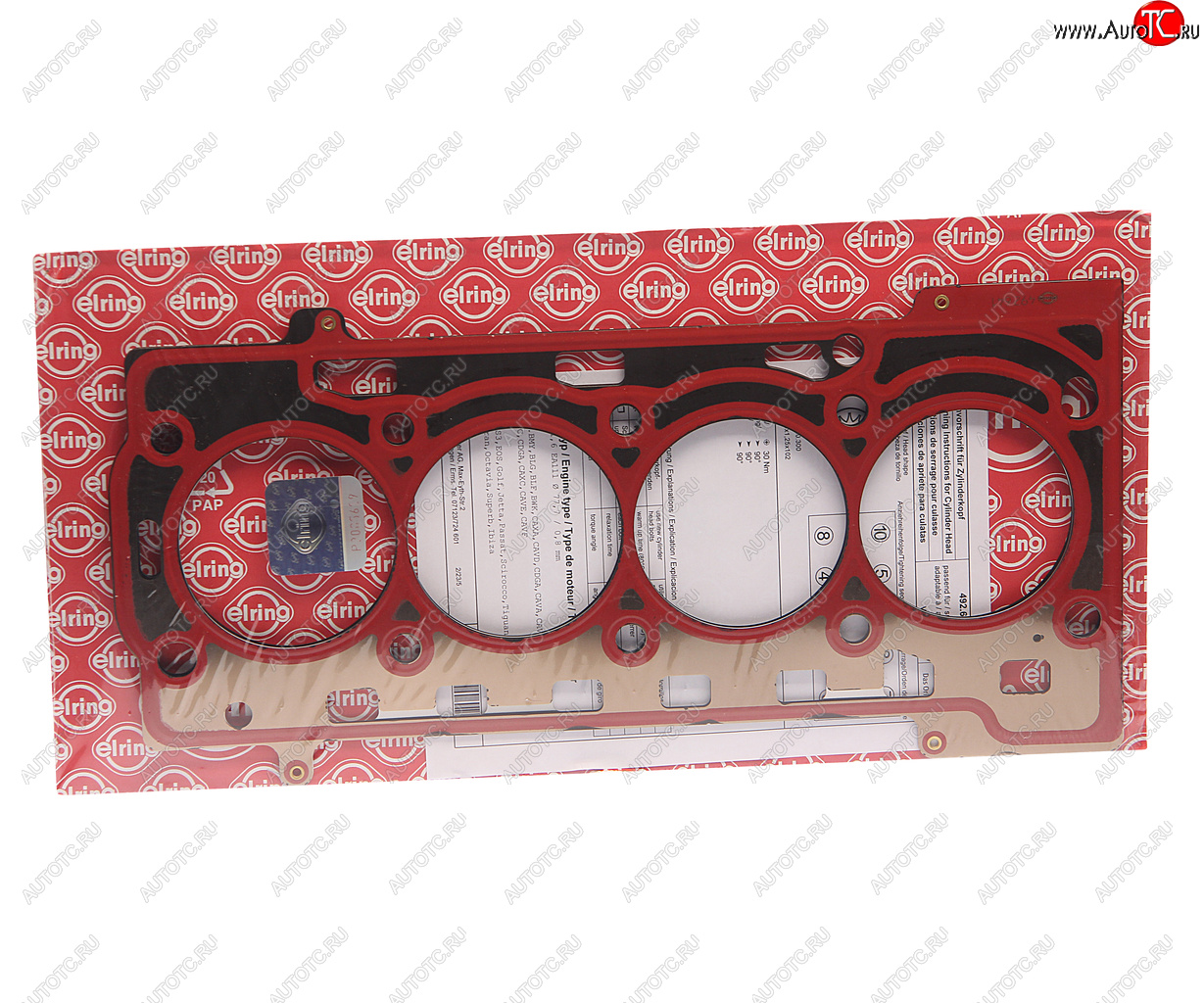 4 699 р. Прокладка головки блока VW Jetta (11-15) SKODA Superb (08-15) ELRING ELRING 492641  с доставкой в г. Майкоп