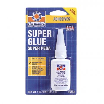 2 199 р. Клей-супер универсальный 28г Super Glue Super Pega PERMATEX PERMATEX 49450  с доставкой в г. Майкоп. Увеличить фотографию 1