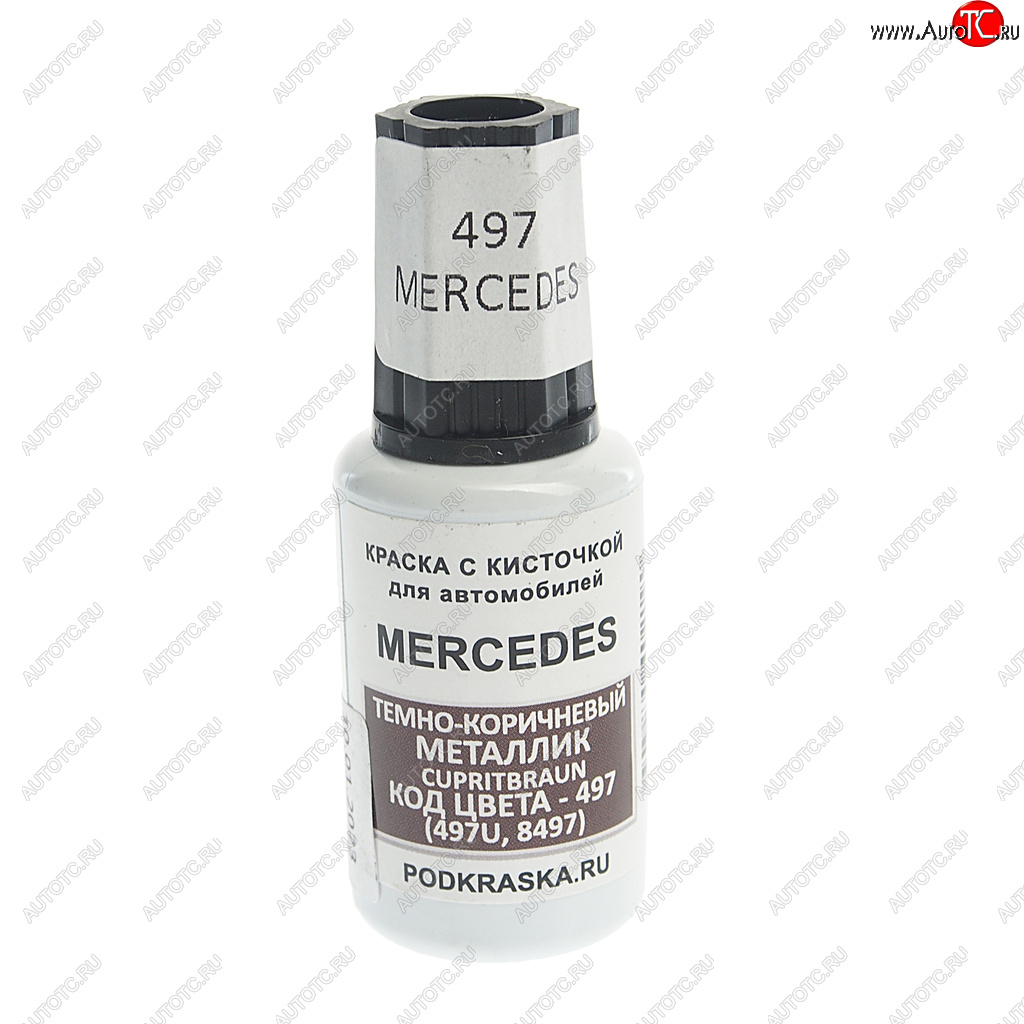 389 р. Краска с кистью 20мл MERCEDES 497 PODKRASKA PODKRASKA 497  с доставкой в г. Майкоп