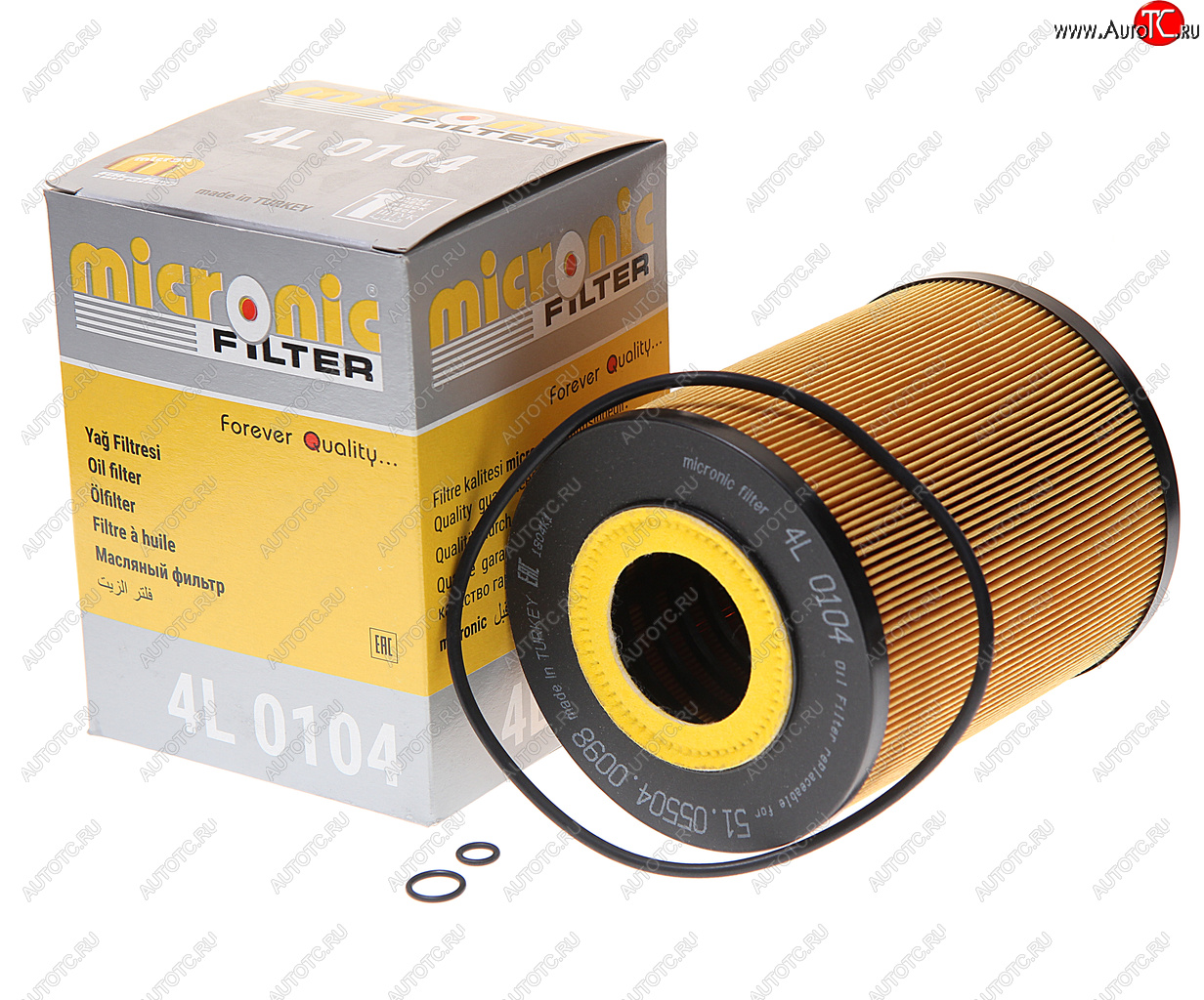 489 р. Фильтр масляный MAN F2000,TGA MICRONIC FILTER MICRONIC FILTER 4l0104  с доставкой в г. Майкоп