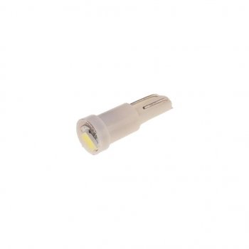24 р. Лампа светодиодная 12V T5 W2x4.6d 6000K бесцокольная MEGAPOWER MEGAPOWER-AUTOMOTIVE 50113w  с доставкой в г. Майкоп. Увеличить фотографию 1