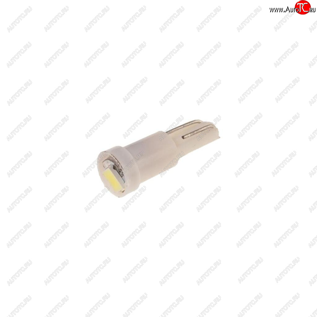 24 р. Лампа светодиодная 12V T5 W2x4.6d 6000K бесцокольная MEGAPOWER MEGAPOWER-AUTOMOTIVE 50113w  с доставкой в г. Майкоп