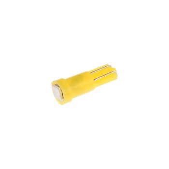 18 р. Лампа светодиодная 12V T5 W2x4.6d бесцокольная желтый MEGAPOWER MEGAPOWER-AUTOMOTIVE 50113y  с доставкой в г. Майкоп. Увеличить фотографию 2