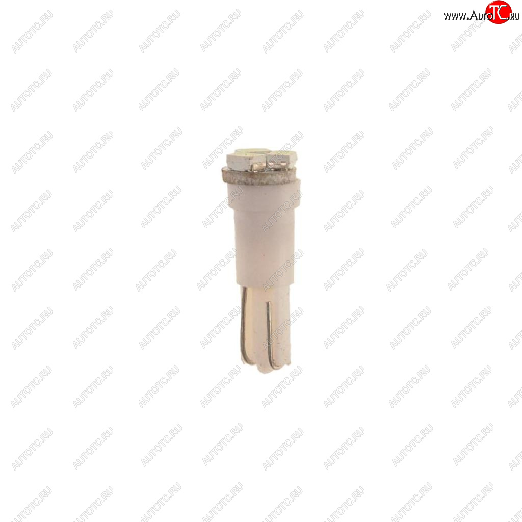 10 р. Лампа светодиодная 12V T5 W2x4.6d 6000K бесцокольная 3 светодиода MEGAPOWER MEGAPOWER-AUTOMOTIVE 50115w  с доставкой в г. Майкоп