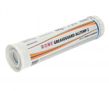 969 р. Смазка литиевая высокотемпературная HIGHTEC GREASEGUARD ALLTEMP 2 NLGI 2 400г картридж (синяя) ROWE ROWE 50200-0004-99  с доставкой в г. Майкоп. Увеличить фотографию 1