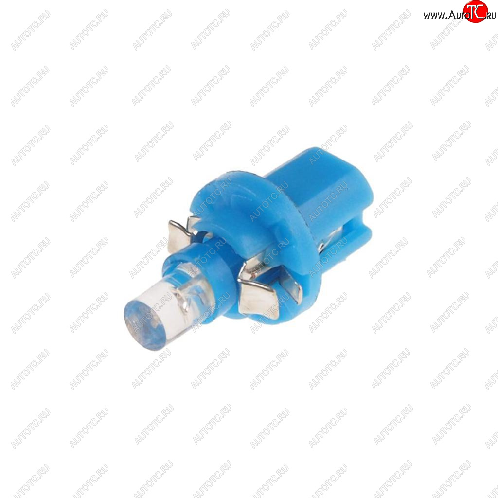 30 р. Лампа светодиодная 12V T5 W2x4.6d бесцокольная Blue MEGAPOWER MEGAPOWER-AUTOMOTIVE 50212b  с доставкой в г. Майкоп