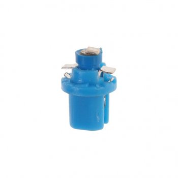 36 р. Лампа светодиодная 12V T5 W2x4.6d бесцокольная Blue MEGAPOWER MEGAPOWER-AUTOMOTIVE 50213b  с доставкой в г. Майкоп. Увеличить фотографию 2