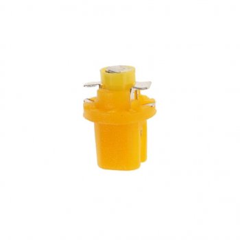 30 р. Лампа светодиодная 12V T5 W2x4.6d бесцокольная желтый MEGAPOWER MEGAPOWER-AUTOMOTIVE 50213y  с доставкой в г. Майкоп. Увеличить фотографию 1