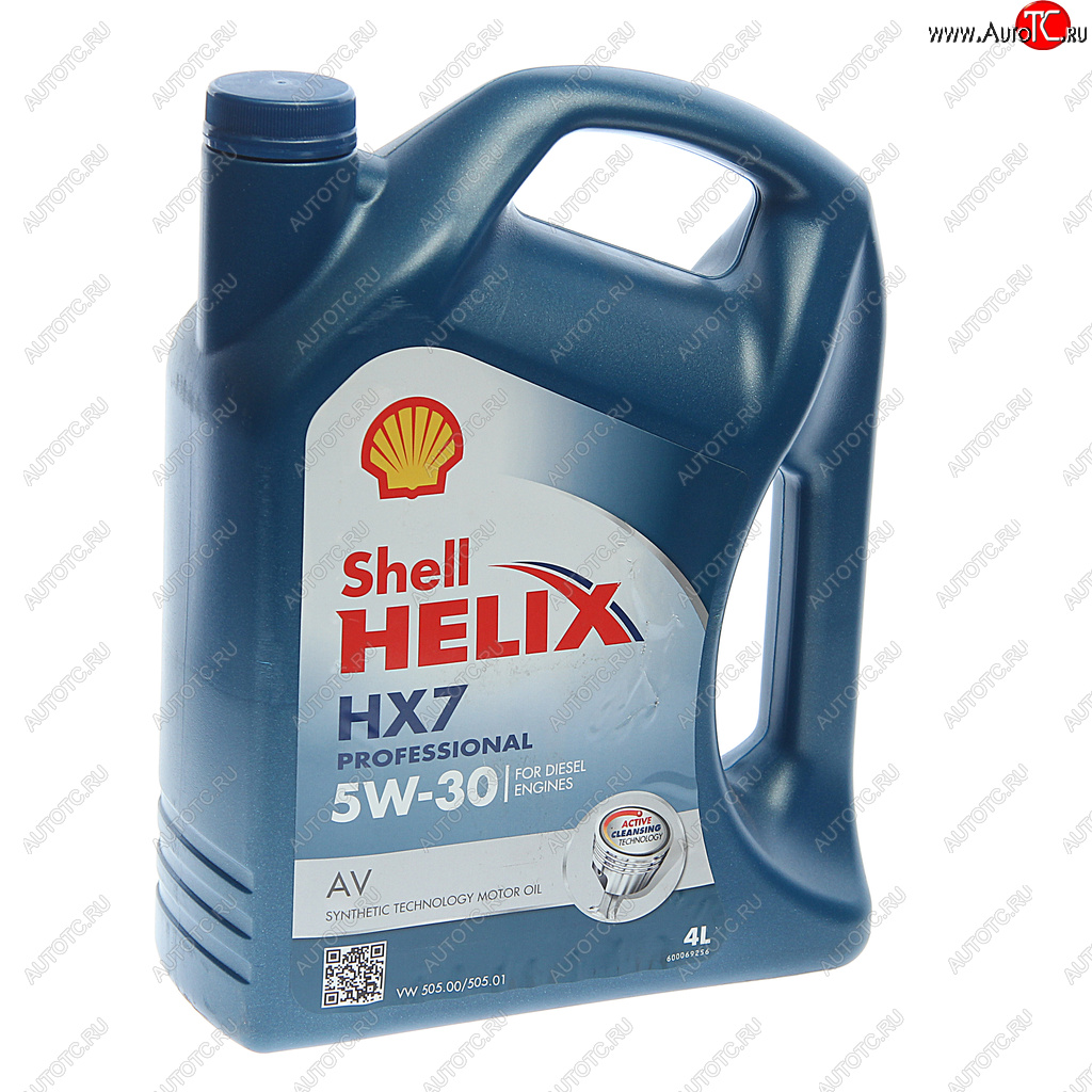 3 299 р. Масло дизельное HELIX PROFESSIONAL HX-7 AV 5W30 псинт.4л SHELL SHELL 5055107433791  с доставкой в г. Майкоп